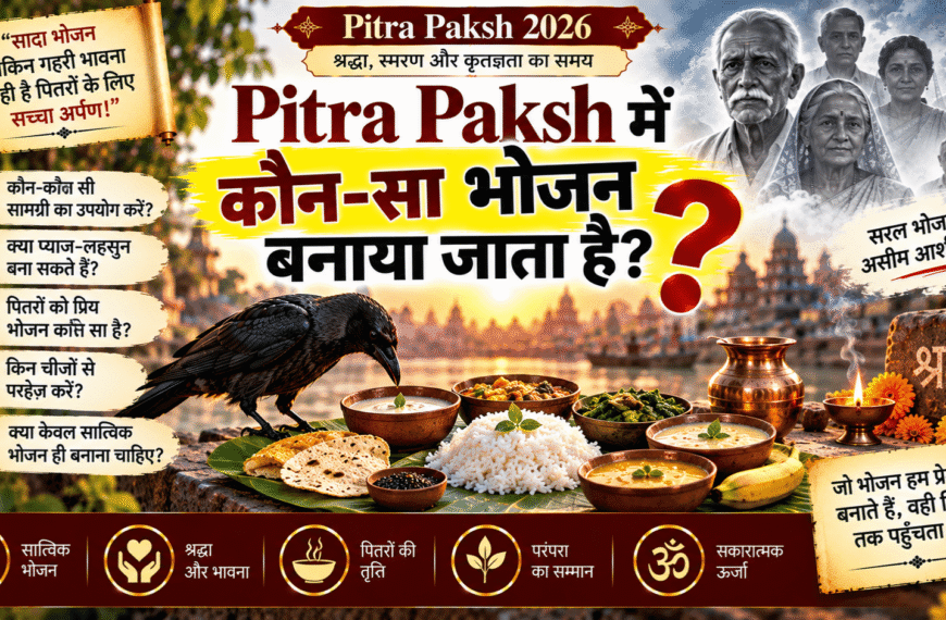Pitra Paksh में कौन-सा भोजन बनाया जाता है