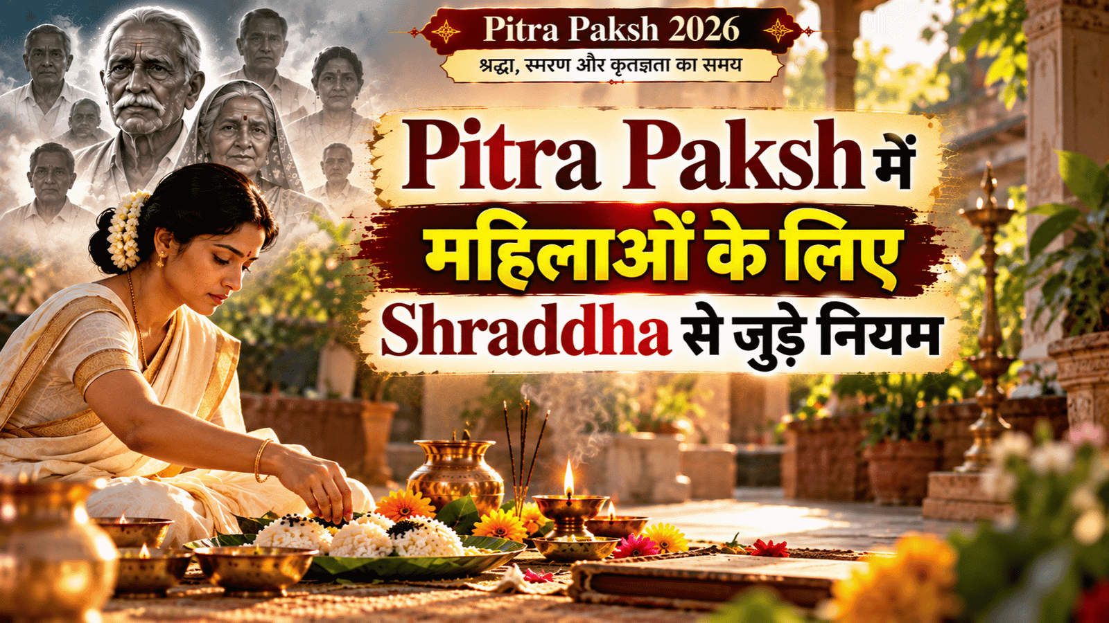 Pitra Paksh में महिलाओं के लिए Shraddha से जुड़े नियम
