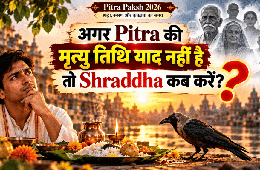 अगर Pitra की मृत्यु तिथि याद नहीं है तो Shraddha कब करें