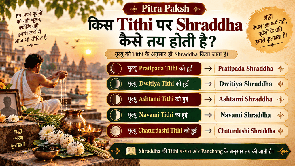 किस Tithi पर Shraddha कैसे तय होती है?